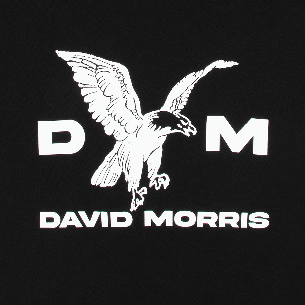DM Eagle Logo Hoodie Detail