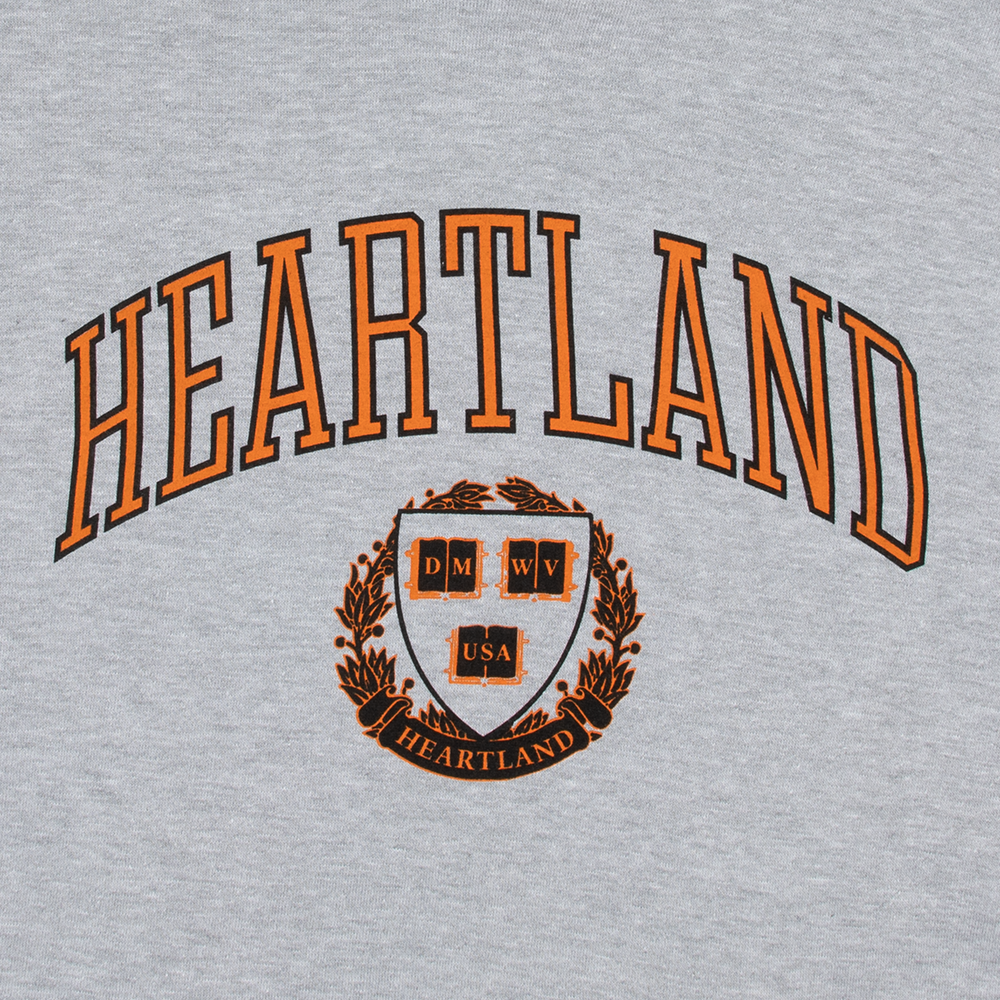 Heartland Collegiate Hoodie Detail