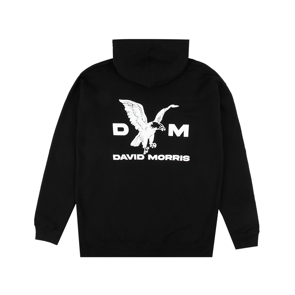 DM Eagle Logo Hoodie Back
